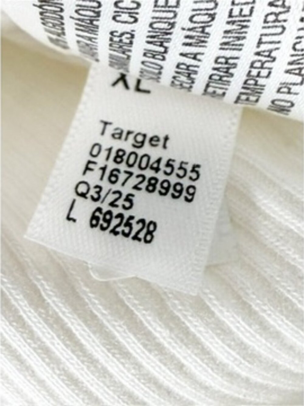 A New Day Slim Fit Modern Ribbed Mock Neck Tank Top Off-White XL NEW - Picture 8 of 9